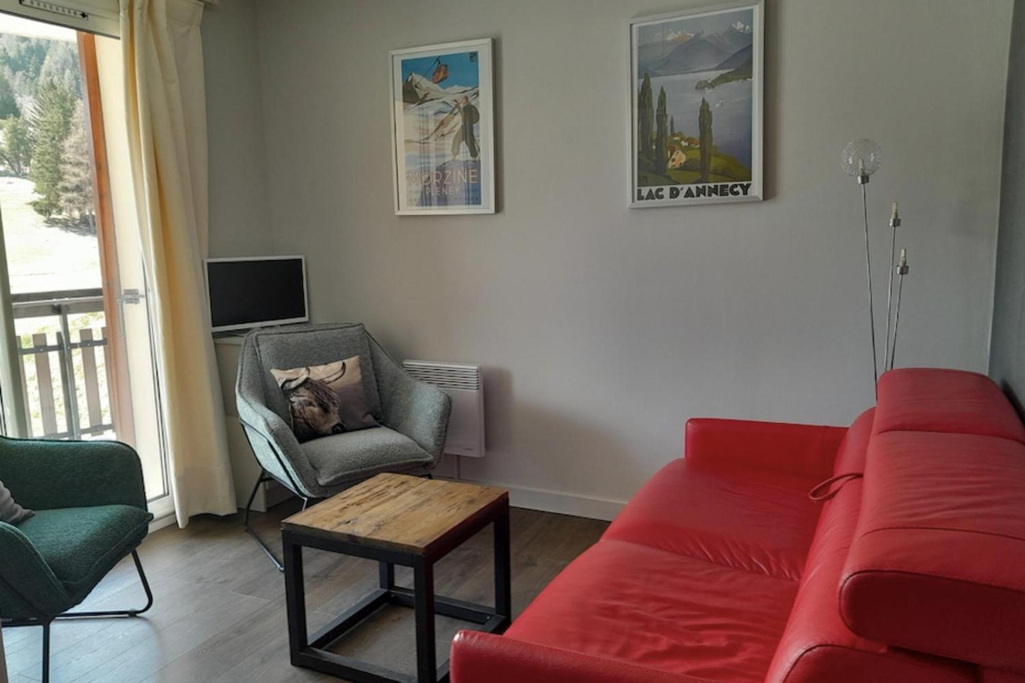 Ski In And Ski Out Apartment Superdevoluy Le Devoluy Luaran gambar